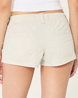 Low-Rise Cargo Shorts