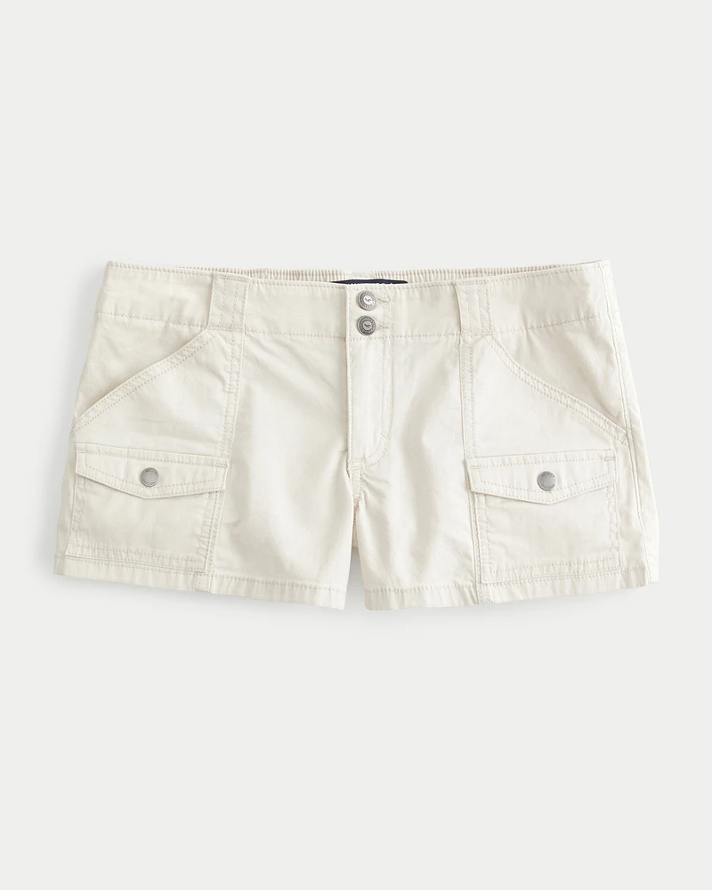 Low-Rise Cargo Shorts