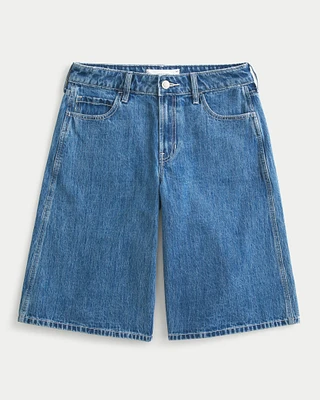 Medium Wash Super Baggy Jort