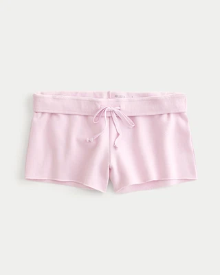 Fleece Mini Shorts