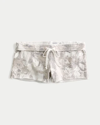 Camo Mini Fleece Shorts