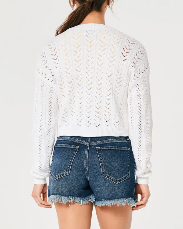 Hollister Easy Textured Crew Sweater