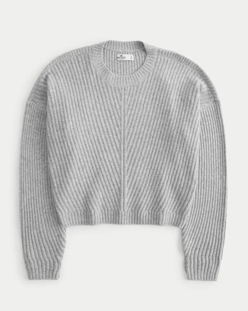 Hollister Easy Cozy Ribbed Crew Sweater