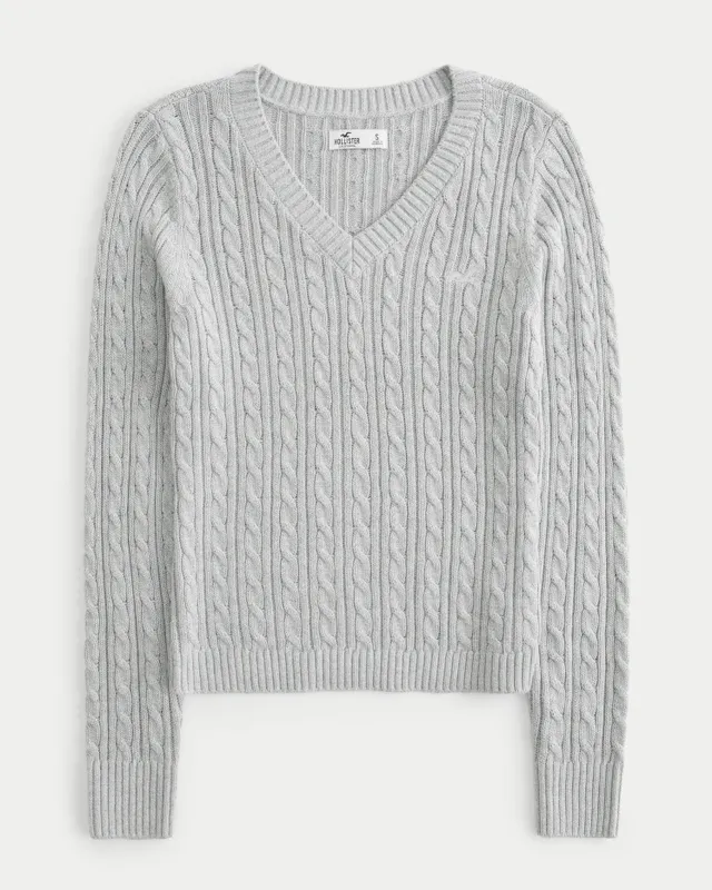 Hollister Striped Icon Cardigan