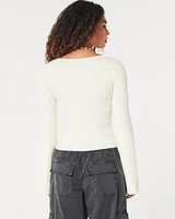 Cozy Square-Neck Sweater