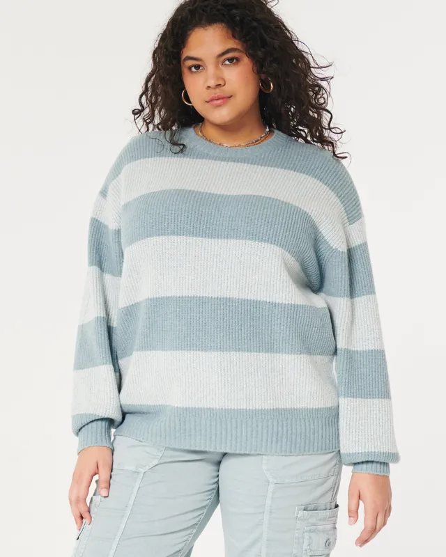 Hollister Striped Icon Cardigan