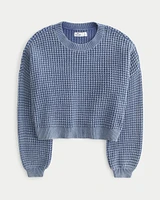 Easy Waffle Crew Sweater