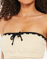 Crochet-Style Tube Top