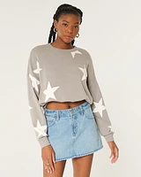 Easy Star Graphic Crew Sweater