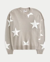 Easy Star Graphic Crew Sweater