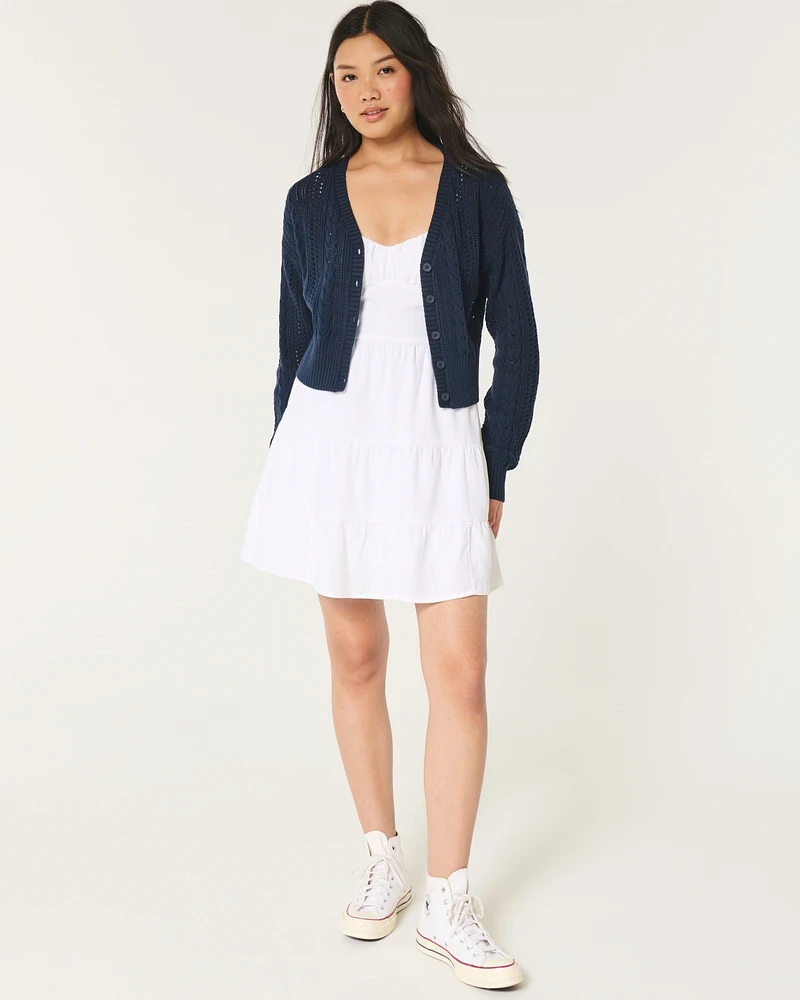 Easy Stitchy Cardigan