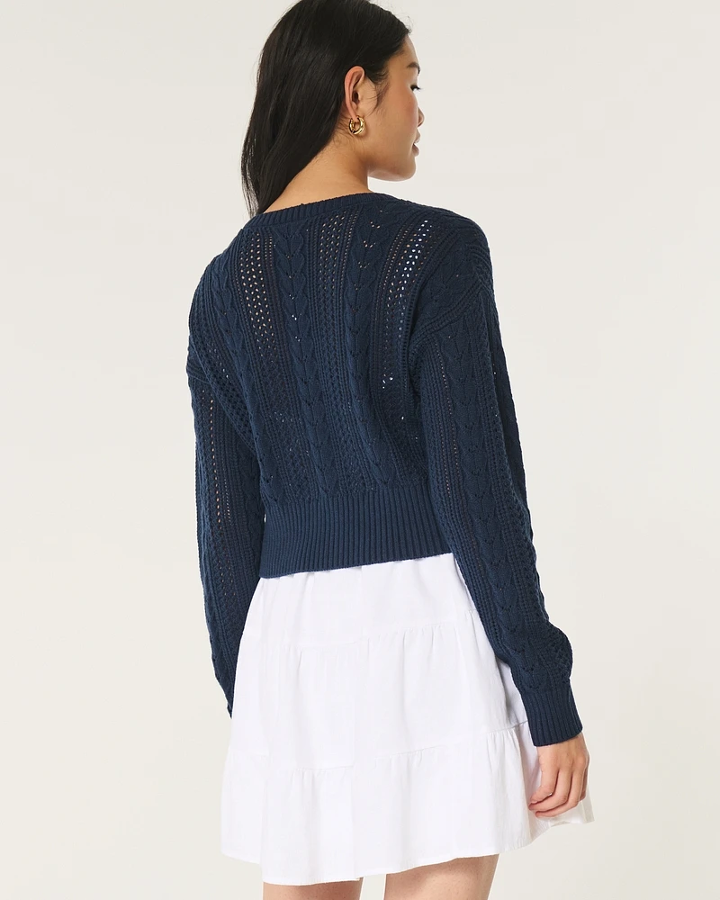 Easy Stitchy Cardigan