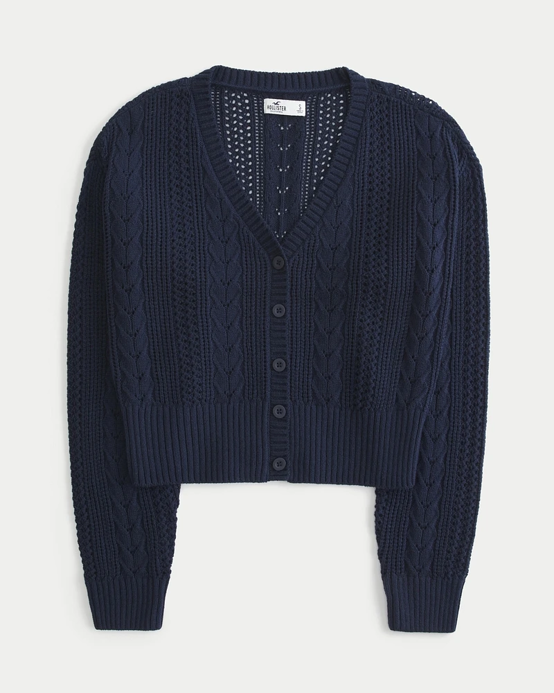 Easy Stitchy Cardigan