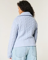 Hollister Comfy Cloud Zip-Up Sweater