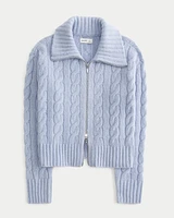 Hollister Comfy Cloud Zip-Up Sweater