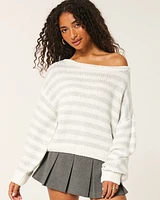 Easy Off-the-Shoulder Sweater