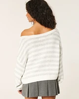 Easy Off-the-Shoulder Sweater