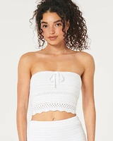 Crochet-Style Tube Top