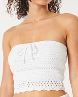 Crochet-Style Tube Top