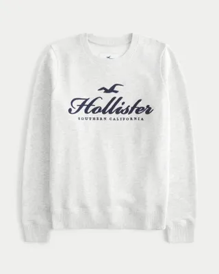 Easy Logo Graphic Crew Sweatshirt