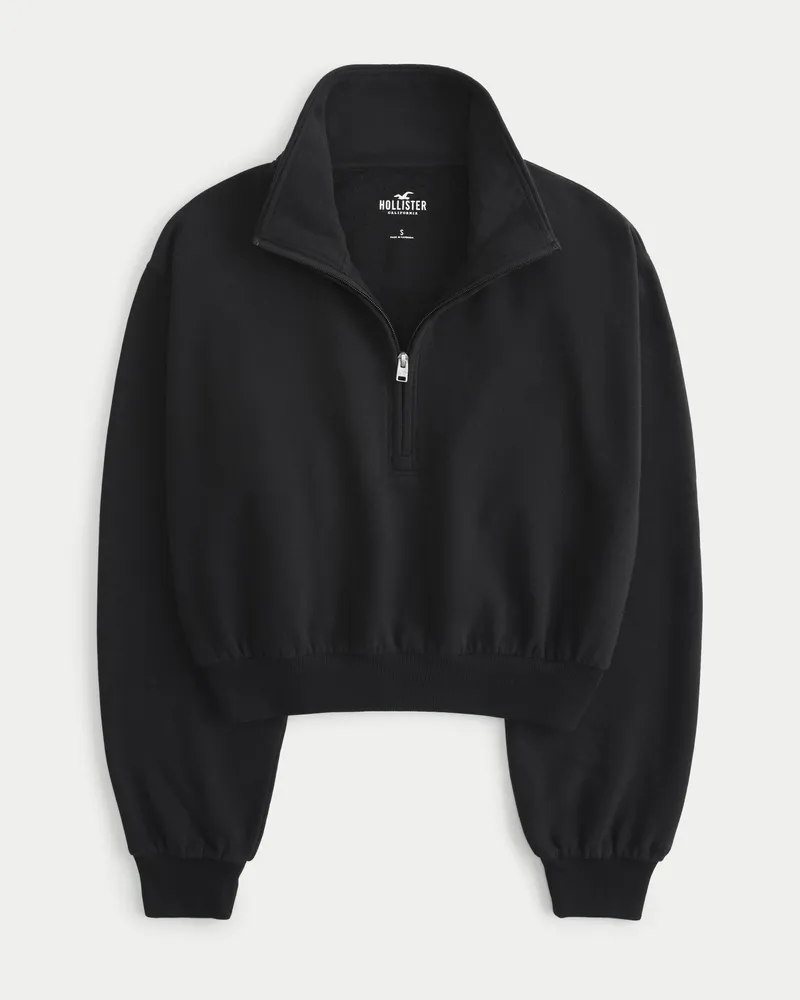 Hollister Co. Black Fleece Jackets