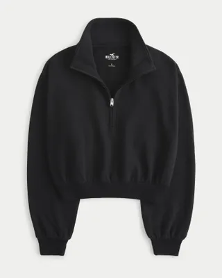 Feel Good Mini Half-Zip Sweatshirt