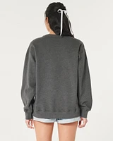 Oversized Crew Sweatshirt