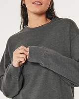 Oversized Crew Sweatshirt