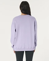 Oversized Crew Sweatshirt