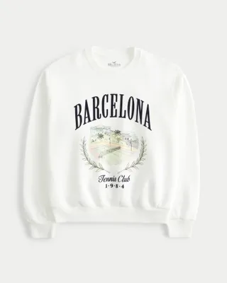 Easy New Riviera Croatia Graphic Crew Sweatshirt