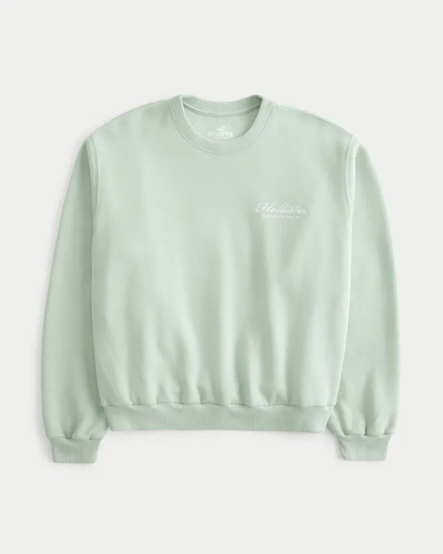 Hollister Easy Logo Crew Sweatshirt