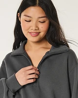 Easy Mini Half-Zip Sweatshirt