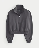 Easy Mini Half-Zip Sweatshirt