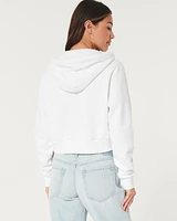 Hollister Feel Good Fleece Mini Zip-Up Hoodie