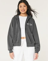 Easy Hotel Audubon Paris France Graphic Zip-Up Hoodie