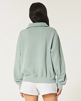 Easy Half-Zip Sweatshirt