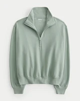 Easy Half-Zip Sweatshirt