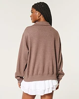 Easy Half-Zip Sweatshirt