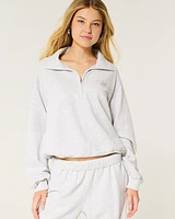 Easy Logo Half-Zip Sweatshirt