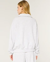 Easy Logo Half-Zip Sweatshirt