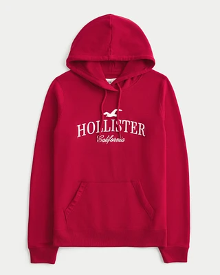 Oversized Logo Graphic Hoodie