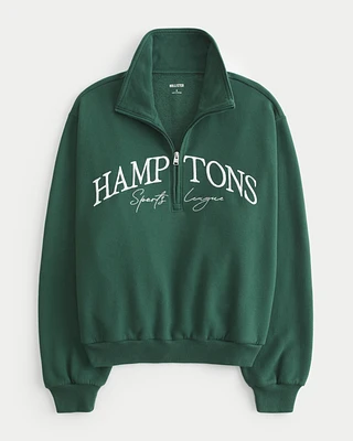 Easy Hamptons Sports League Half-Zip Sweatshirt