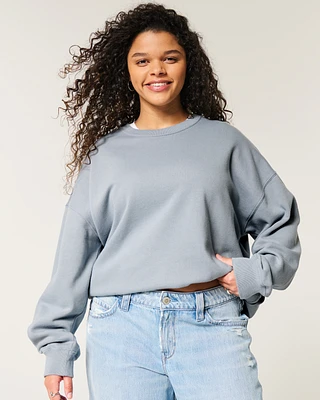 Oversized Crew Sweatshirt