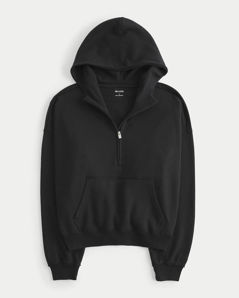 Easy Half-Zip Hoodie