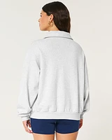 Easy East Coast Graphic Half-Zip Sweatshirt