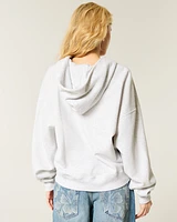 Oversized Zip-Up Hoodie