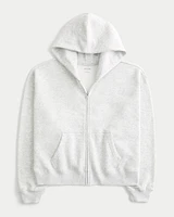 Oversized Zip-Up Hoodie