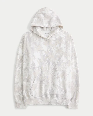 Oversized Camo Hoodie
