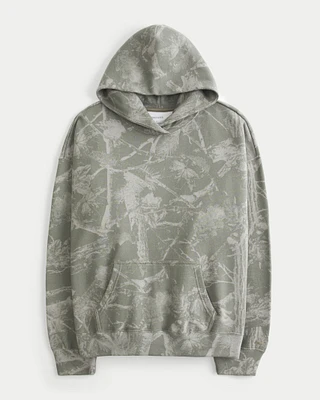 Oversized Camo Hoodie