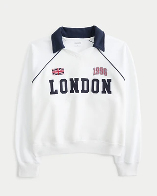 Easy London Graphic Soccer Sweatshirt